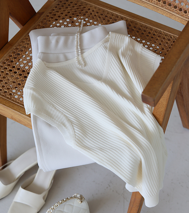 Breeze Cap Sleeve Knit Sleeveless