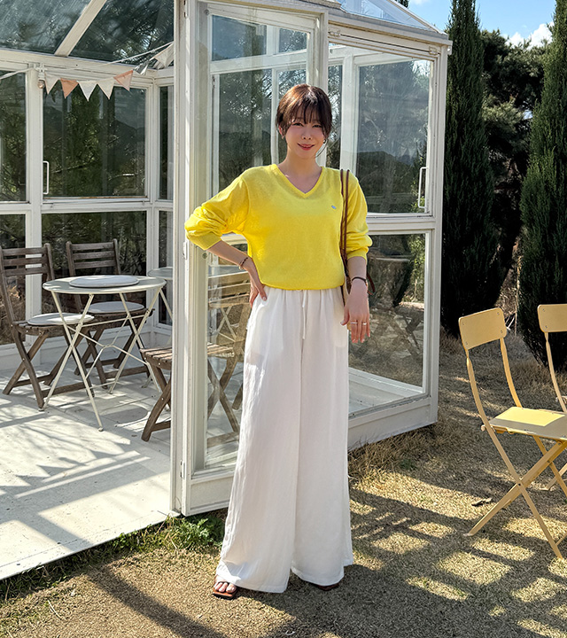 Lumi Banding Wide Pants