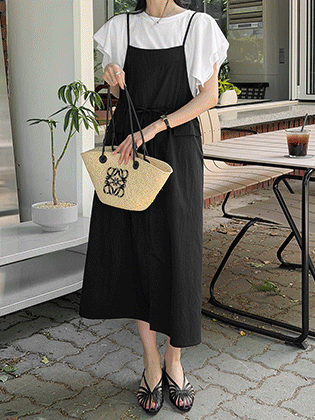 flap string dress
