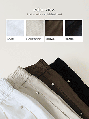 Cornell Rivet Banding Pants