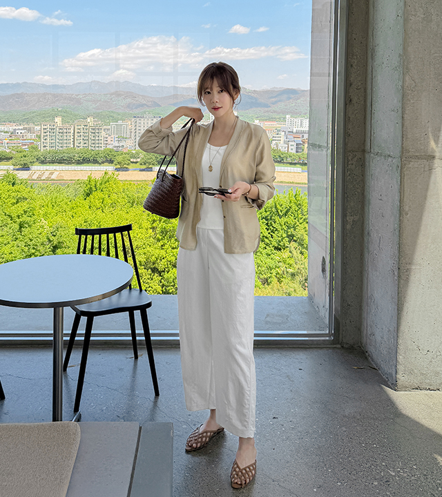 Refresh Wrinkle Barrel Pants