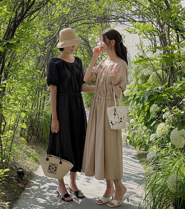 Airwind Shirred Dress
