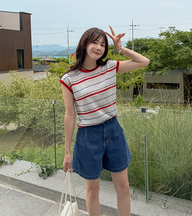Mu Cap Sleeve Knit