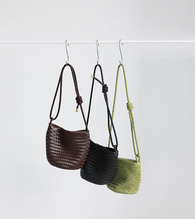 [Dg] Chunky Weaving Shoulder & Crossbody Bag