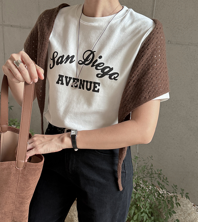 Sande Cotton Short Sleeve Tee
