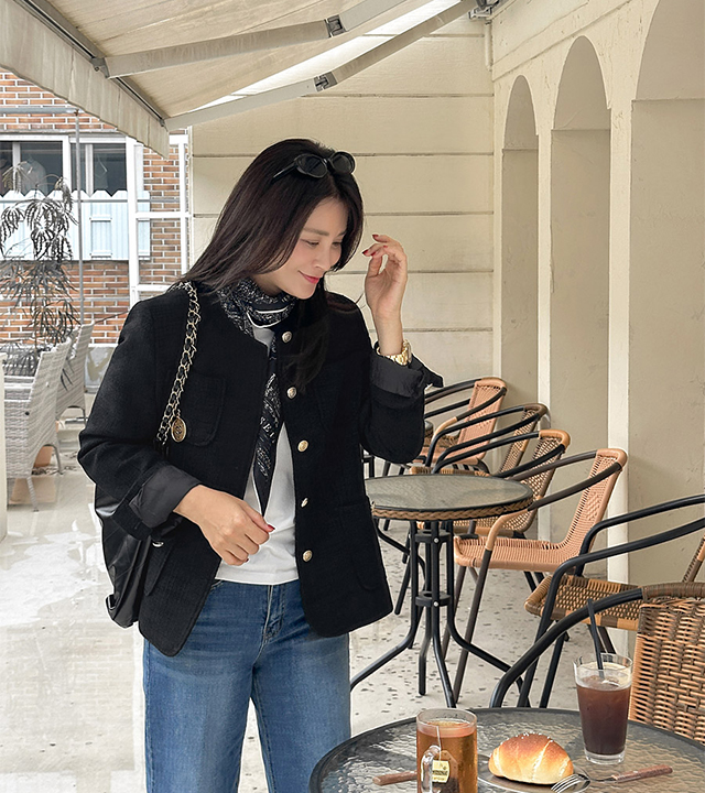 [MADE] Blanche Tweed Jacket