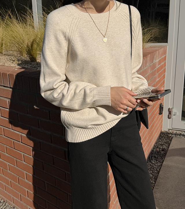 [MADE] Koen Raglan Modal Knit