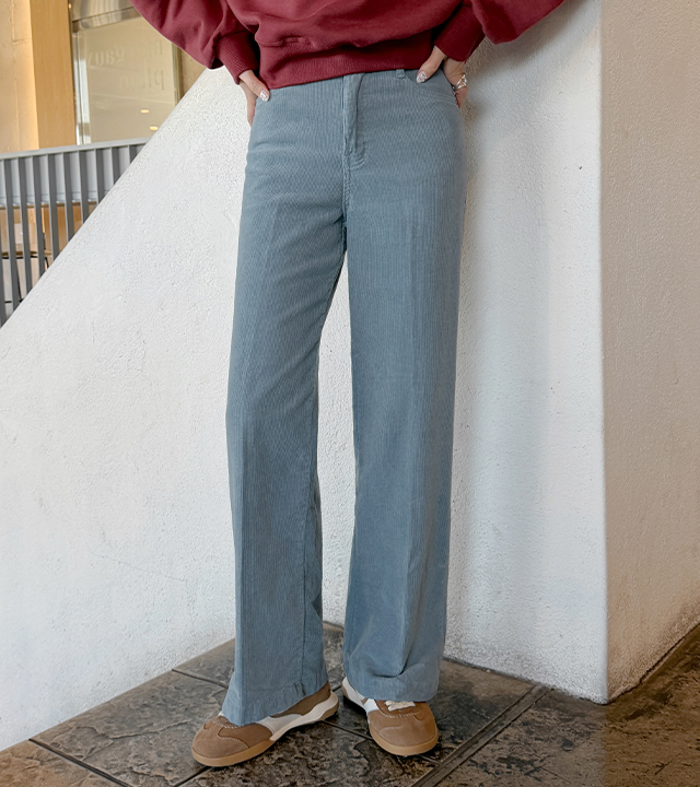 Leve Corduroy Elastic Pants