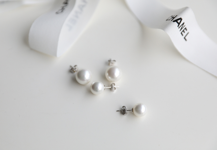 2 types of nuclear pearl earrings