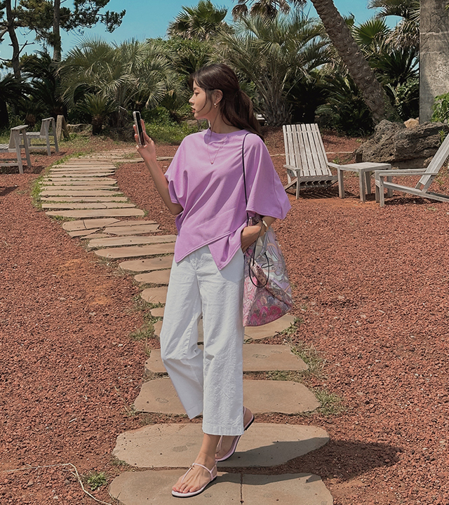 cross cape tee