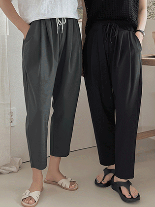 cool pintuck baggy pants