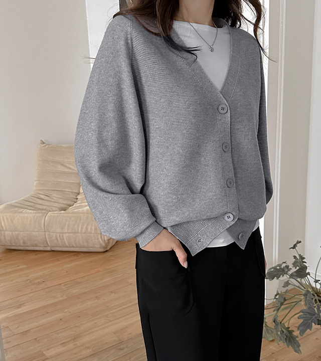 Polyad stingray knit cardigan