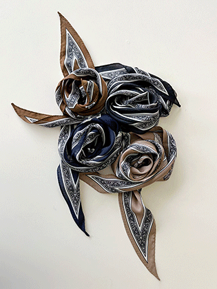 swan rhombus scarf