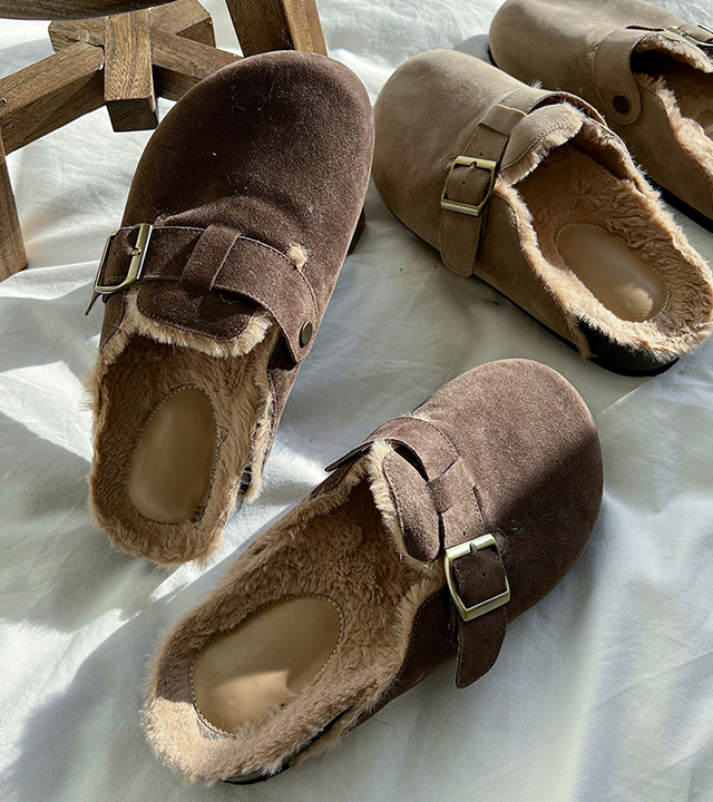 Birken Fur Bloafers