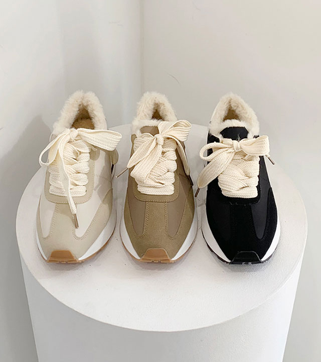 Rawden fur sneakers