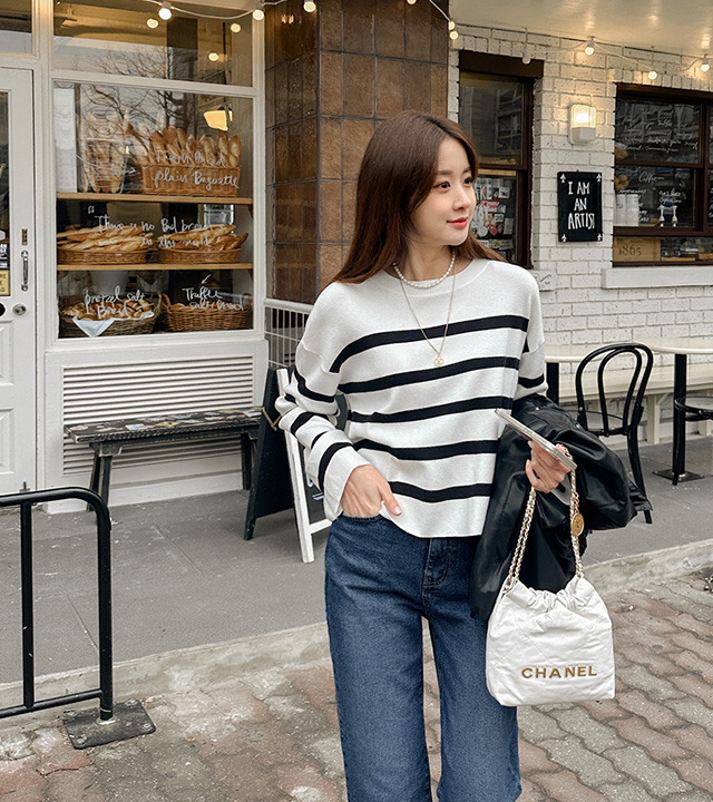 Cookie and k striped knit 