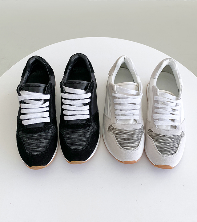 Coochie leather sneakers