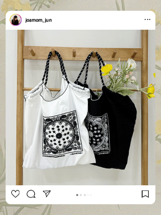 Paisley rope strap eco bag
