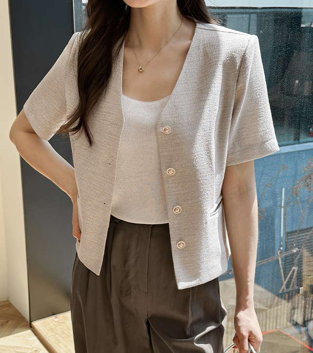 [MADE] Coco Summer Tweed Jacket