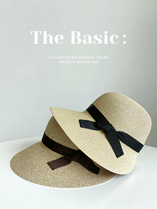 Blaze Raffia Bucket Hat