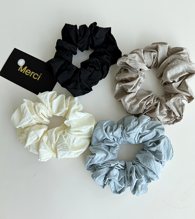 Light Mute Scrunchie