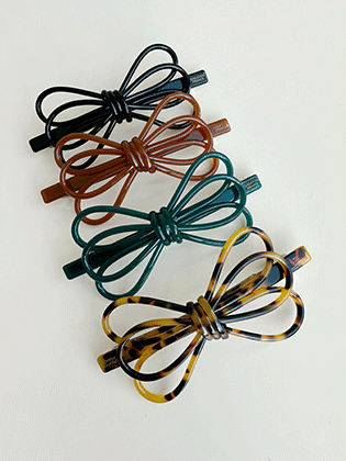 Cellulose slim ribbon pin