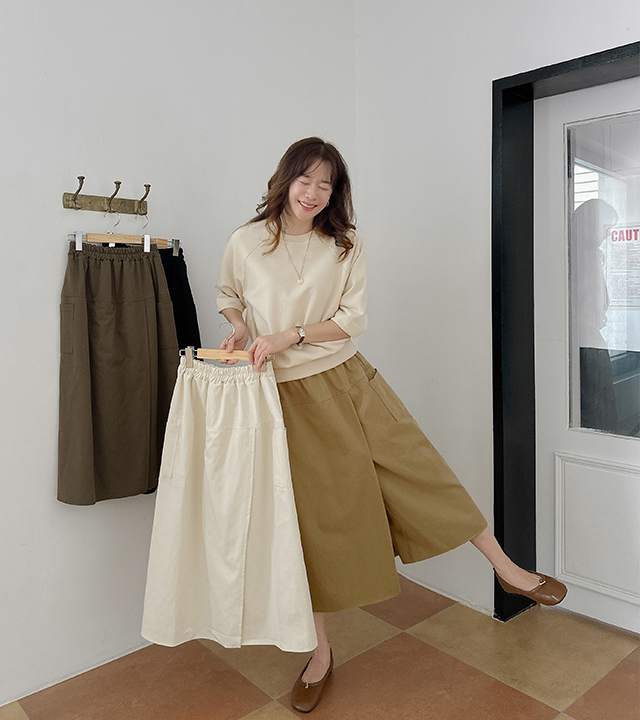 [MADE] Saint Lab Banding Skirt Pants