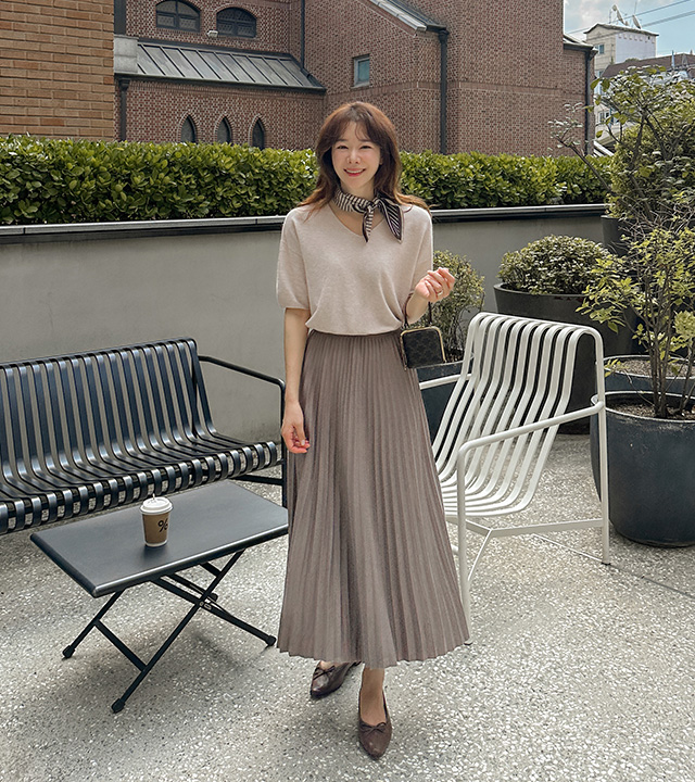 Grace Pleated Skirt