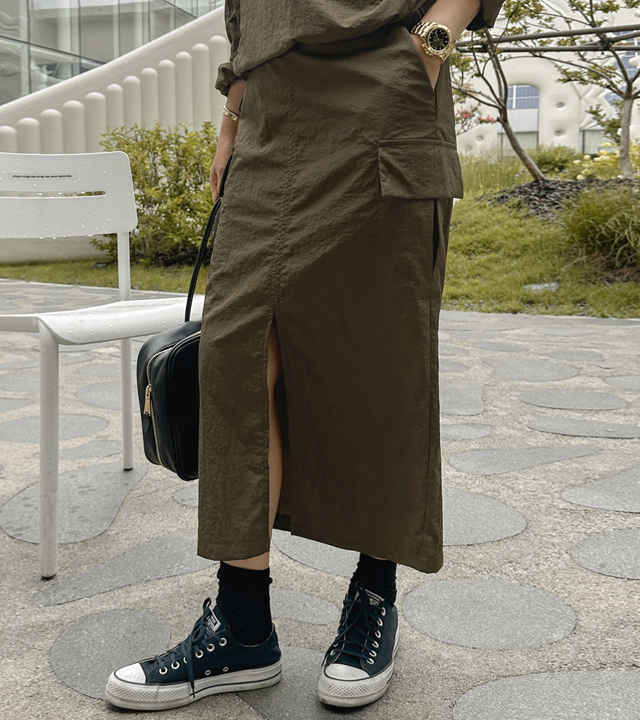 Anorak Cargo Skirt