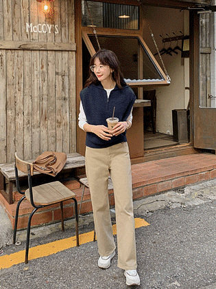 And Wide Cotton Pants