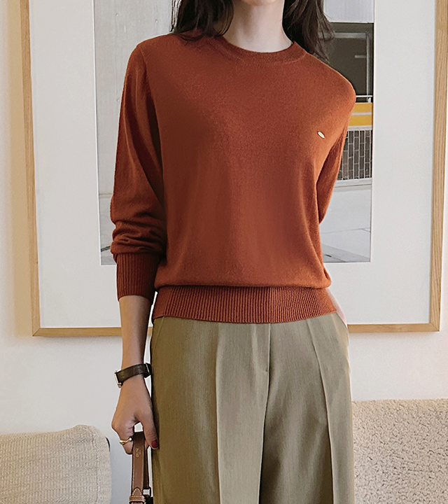 [MADE] And Merino Wool Round Knit