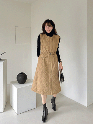 Ael padded vest one-piece 