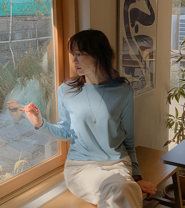 [MADE] Soft fleece basic tee