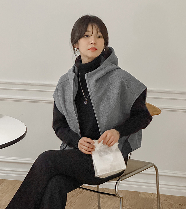 Our Hood Cape Vest