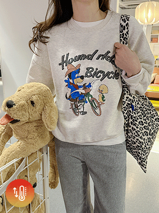 Houndstooth Man to Man Tee