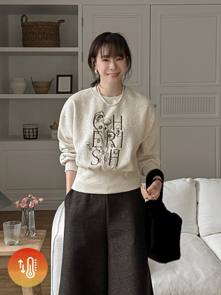 Rush Yanggimo Back Zipper Man to Man