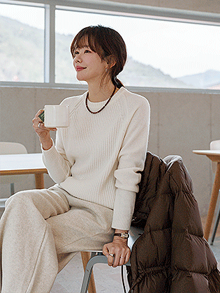 Lip Mix Wool 100% Round Knit