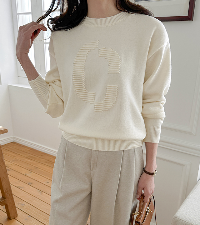 Embo Block Round Knit