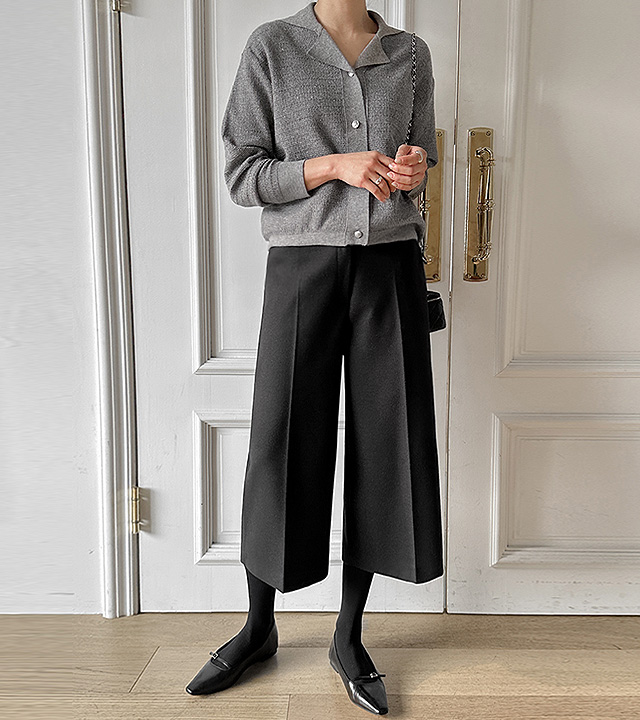 Remote Wool Culotte Pants