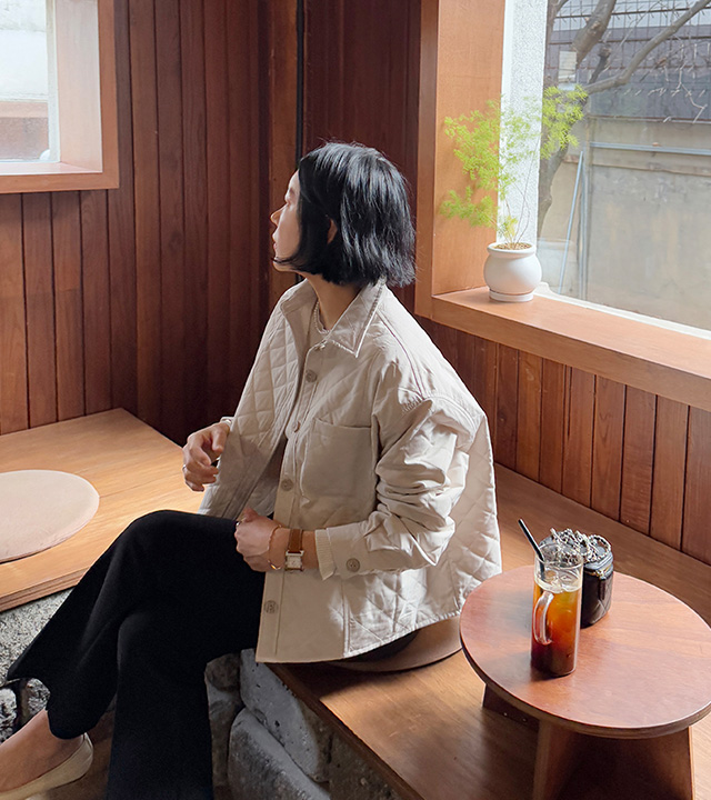 Louis Quilted Shirt Jacket