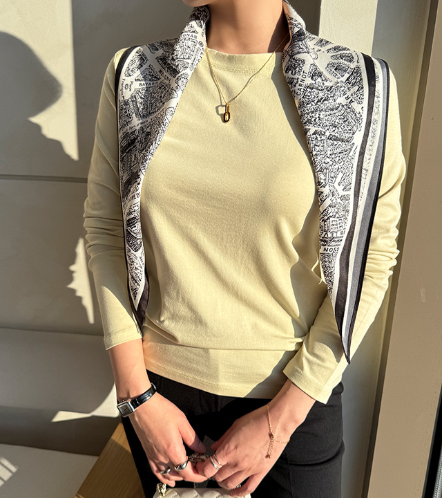 [MADE] Downy Modal Long Sleeve Tee