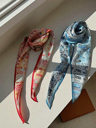 Garden Tree Diamond Scarf