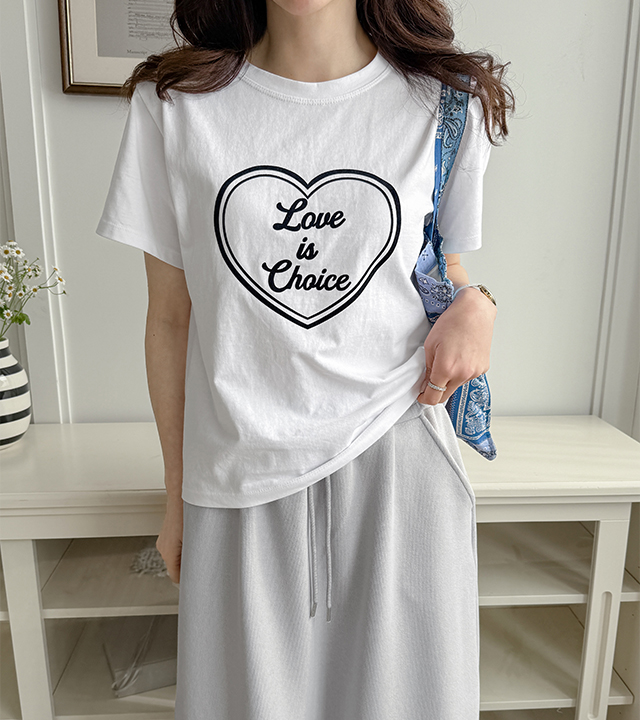 Love Choice Short Sleeve Tee