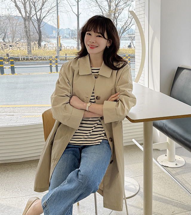 Camden Half Trench Jacket