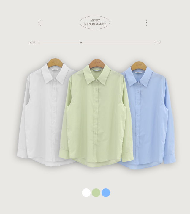 [MADE] Manon Classic Shirt