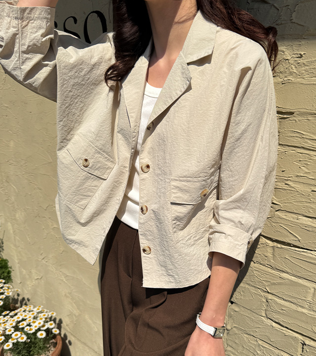 Flirty rustling 7-part jacket