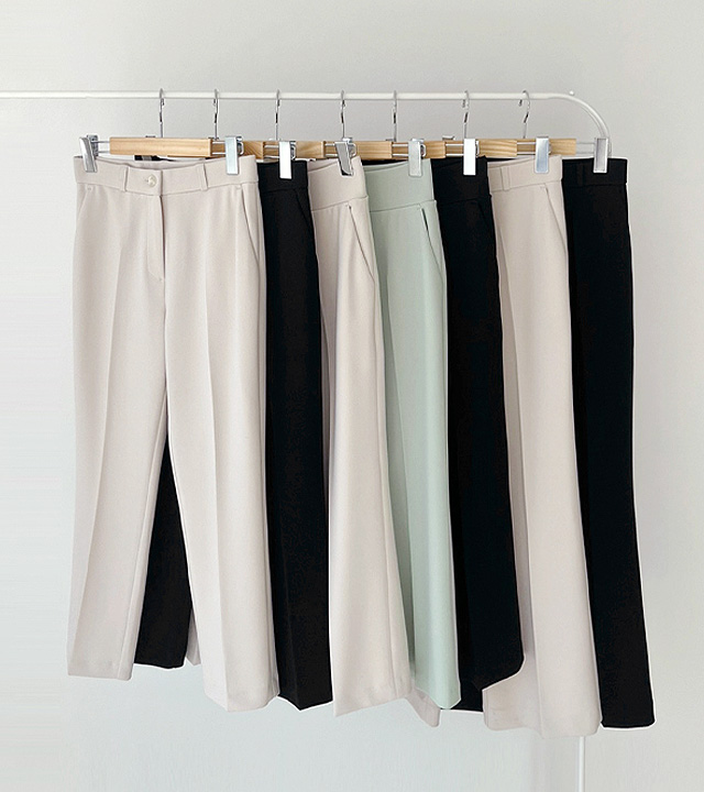 [MADE] Cheese Secret Semi-Bootcut Slacks