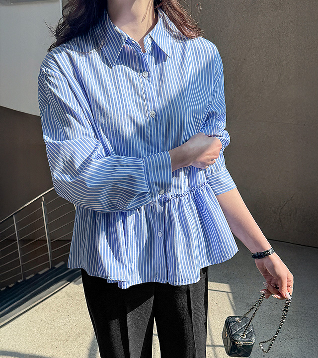 Henna Frill Blouse
