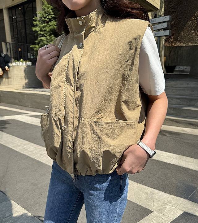 Abangfit high neck vest