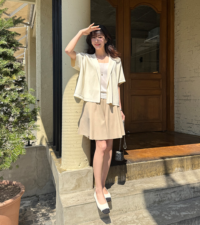 Marju open cardigan jacket